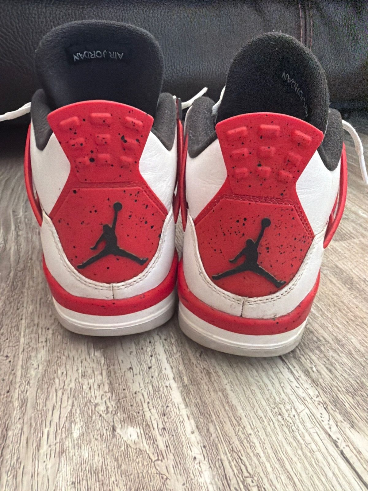Nike Jordan 4 Red Cement Size US 5.5 / EU 38 - 5 Thumbnail