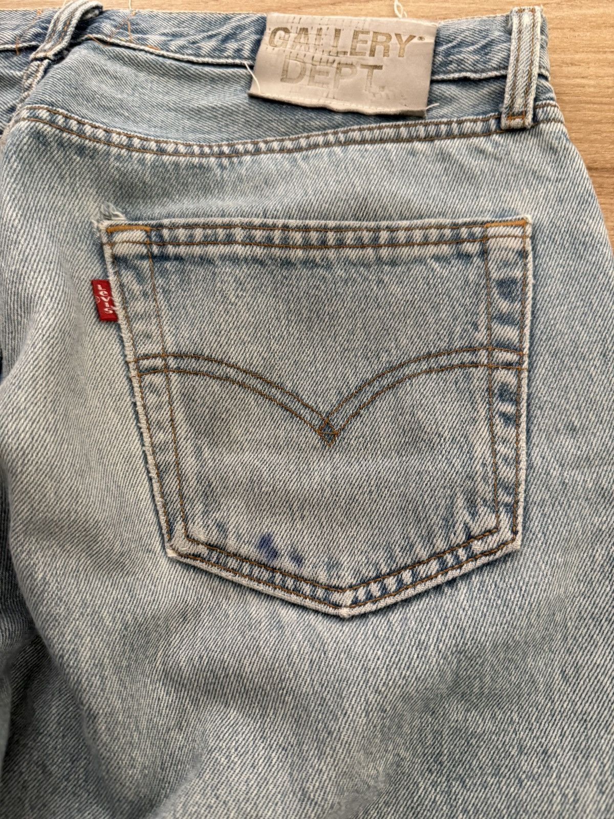Gallery Dept. Gallery Department Distressed Denim Size US 30 / EU 46 - 15 Thumbnail