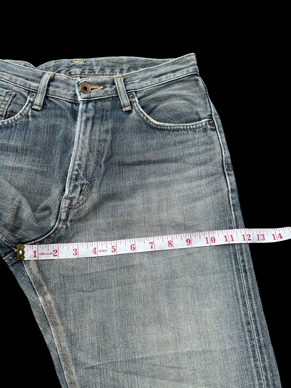 Japanese Brand × Kapital × Vintage Rusty Edwin Selvedge Distressed Denim Jeans Mudwash Size US 29 - 13 Thumbnail