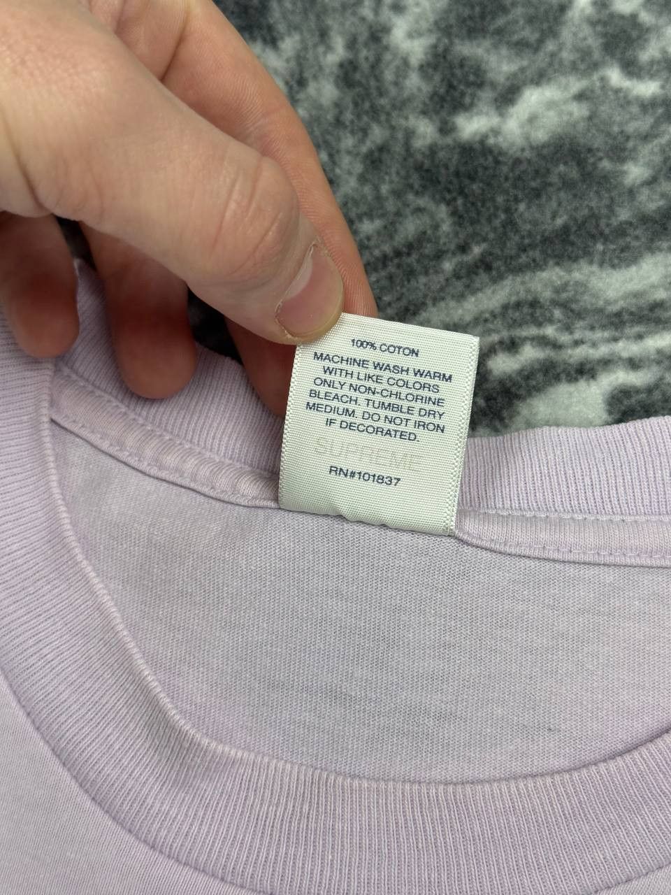 Supreme Supreme Shop Tee New York City Men M Purple Size US M / EU 48-50 / 2 - 3 Thumbnail