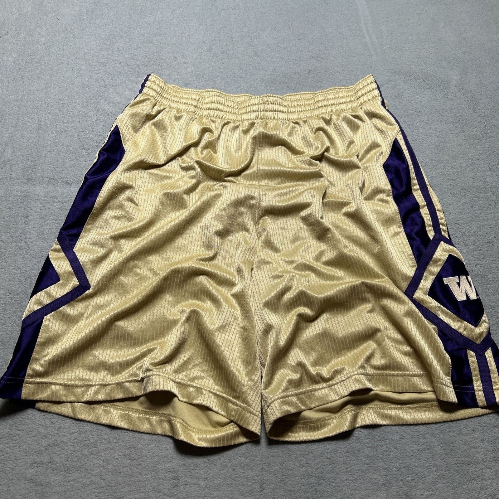 Nike Nike Gold Shinny Dazzle Mesh Shorts Mens XL 34x9 Baggy Retro Size US 34 / EU 50 - 2 Thumbnail