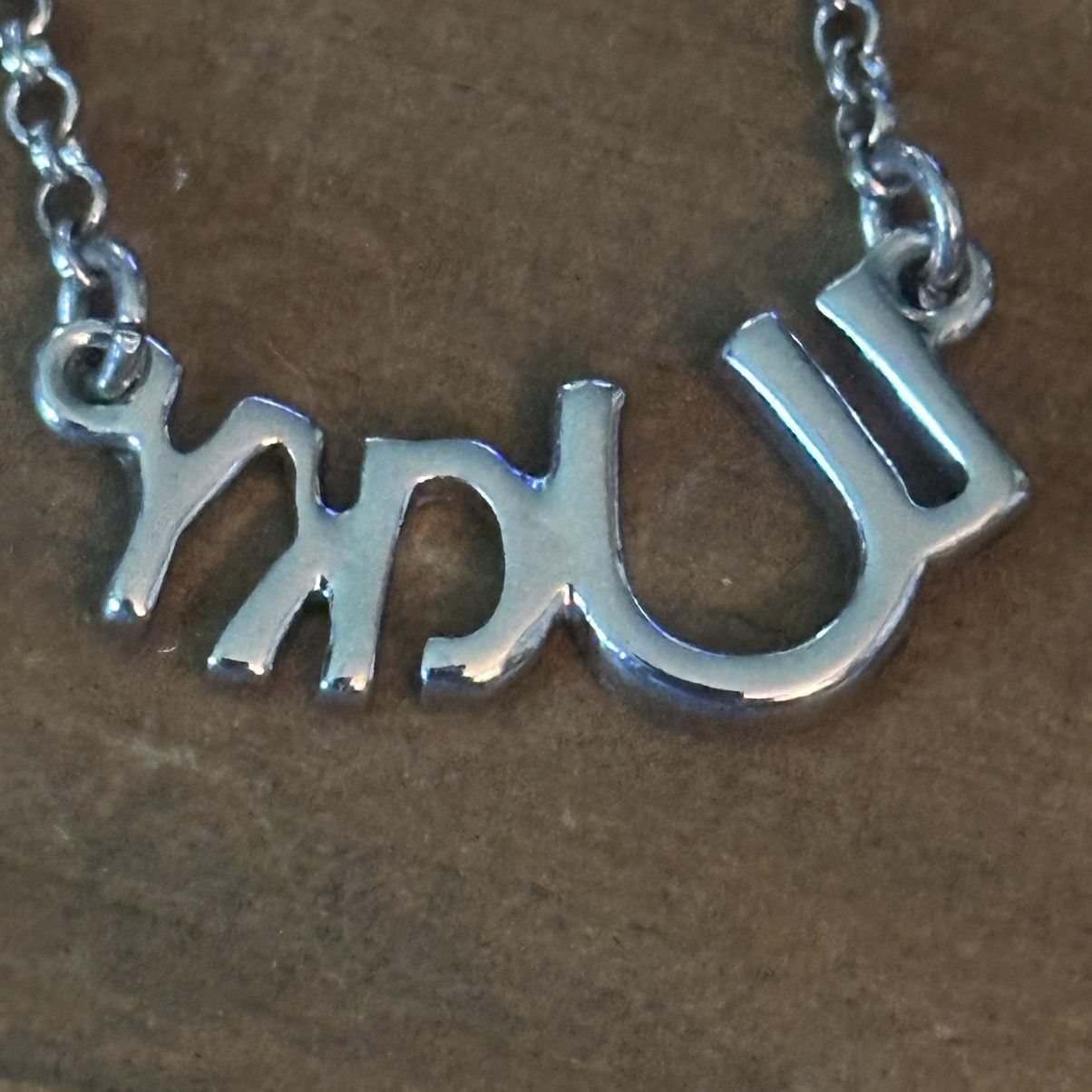 Other Lia Sophia silver tone Lucky U necklace Size ONE SIZE - 5 Thumbnail
