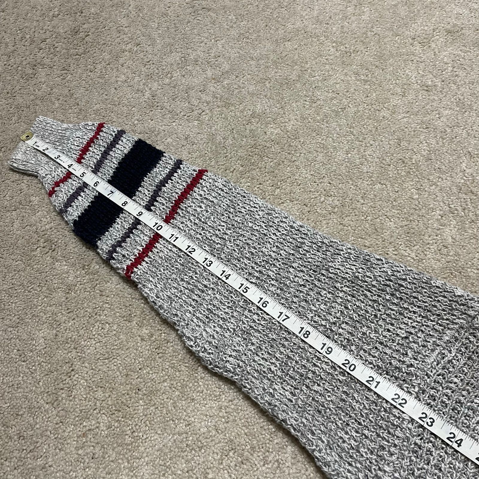 Other Vintage Michael Gerald V Neck Striped Grey Knit Sweater Larg Size US L / EU 52-54 / 3 - 7 Thumbnail