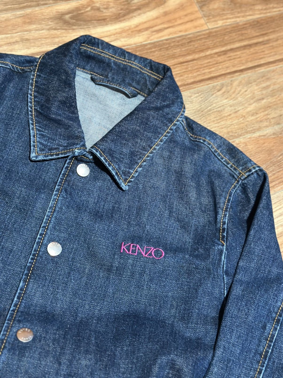 Kenzo Kenzo Jeans Jacket Size US M / EU 48-50 / 2 - 2 Thumbnail