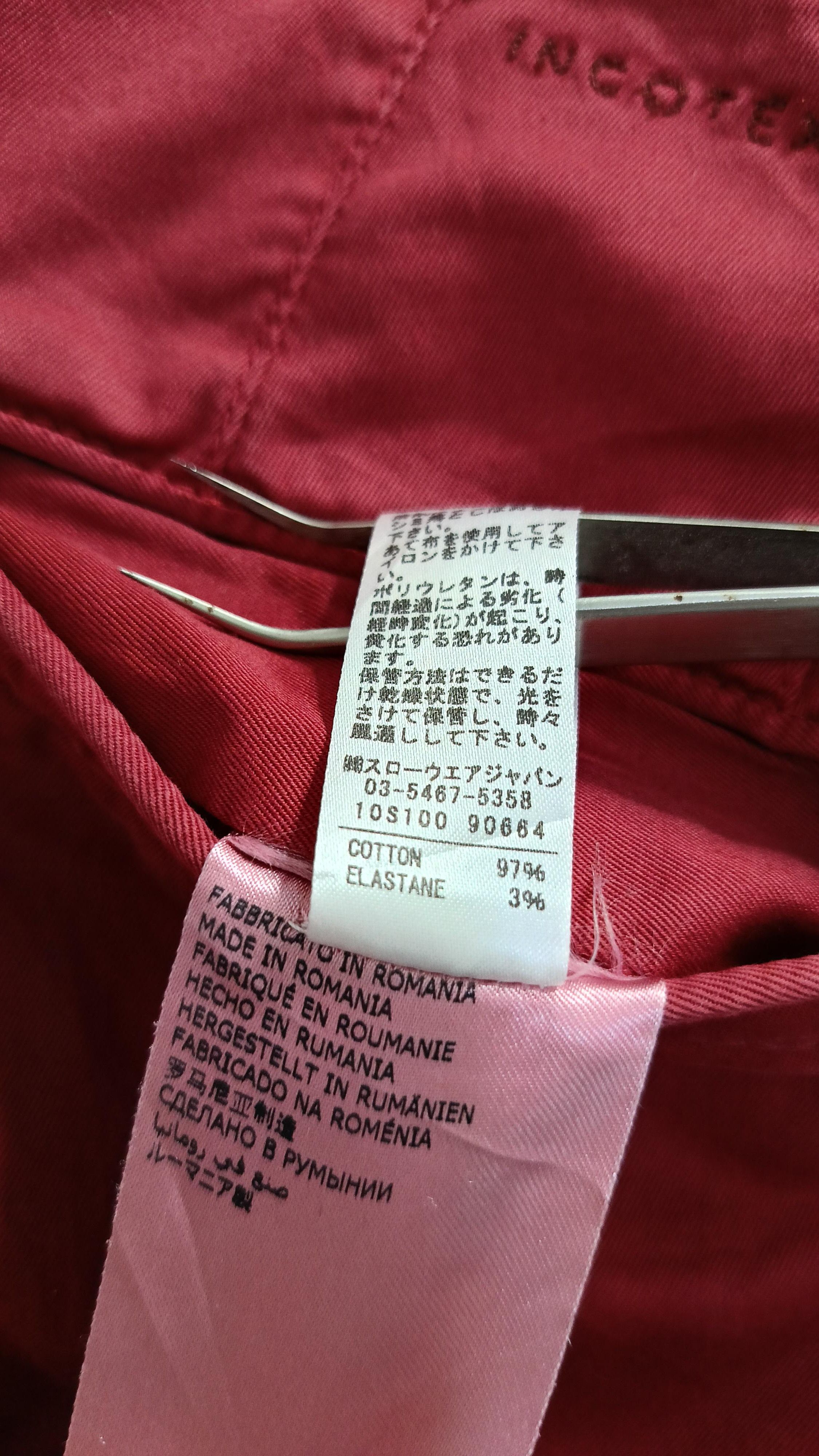 Incotex Incotex Slacks chino red slim fit Romania pants 30x28.5 Size US 30 / EU 46 - 12 Thumbnail