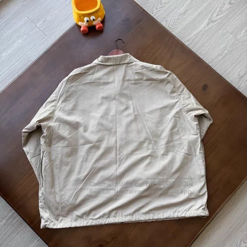 Balenciaga Balenciaga Beige Windbreaker Jacket Size US XS / EU 42 / 0 - 2 Thumbnail