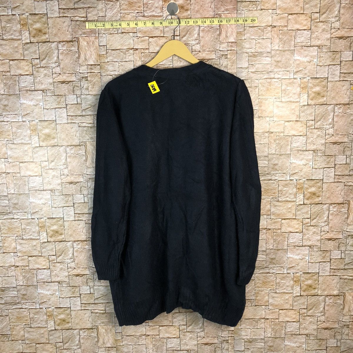 Vintage Japanese Brand Dark Blue Cardigan Knitwear #A684 Size US XL / EU 56 / 4 - 13 Thumbnail