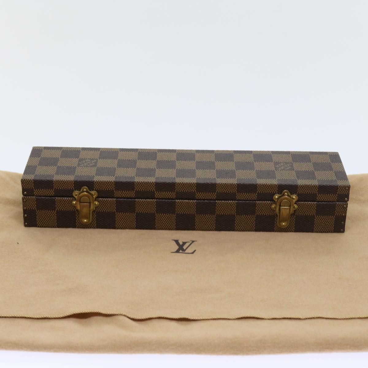 Louis Vuitton LOUIS VUITTON Damier Ebene Watch Case Trunk Size ONE SIZE - 12 Thumbnail
