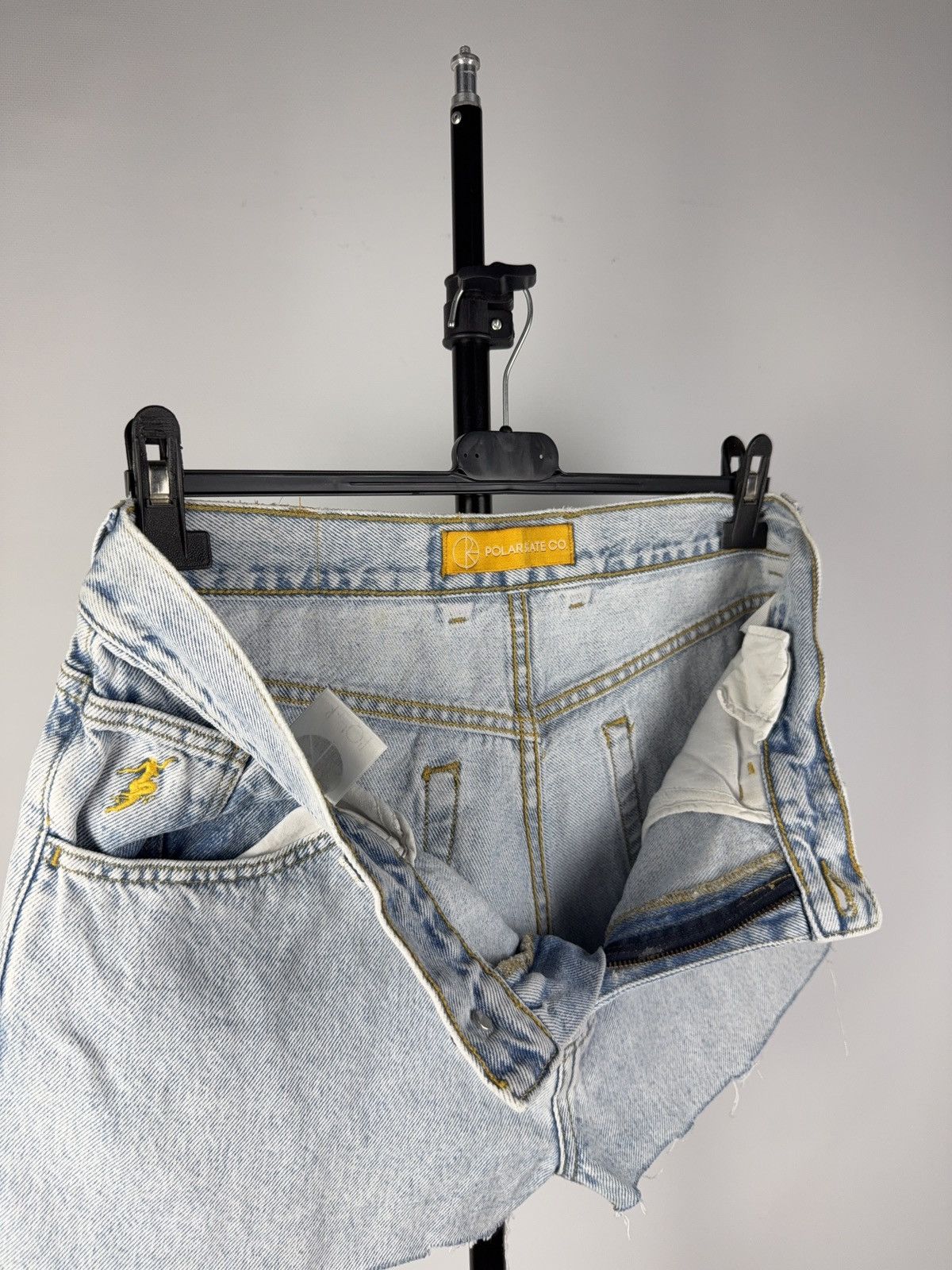 Vintage Polar Skate Co. 93 Denim Jeans Short Shorts Size 32 Size 32" / US 10 / IT 46 - 8 Thumbnail