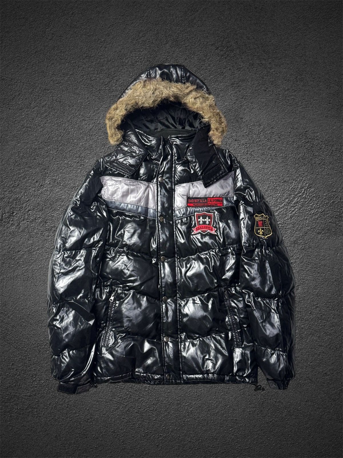 14th Addiction BADBOY PUFFER FUR HOODED JACKET JAPANESE STYLED Size US L / EU 52-54 / 3 - 1 Thumbnail
