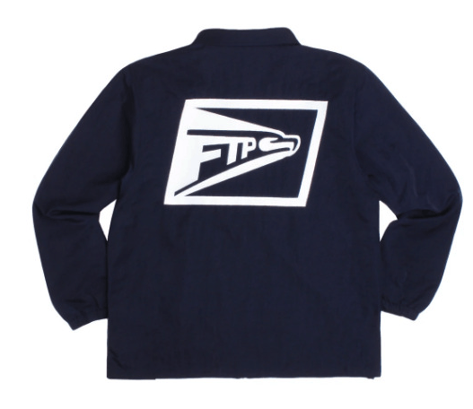 Fuck The Population FTP Postal Coach Jacket Navy Size Large FW21 Size US L / EU 52-54 / 3 - 3 Thumbnail