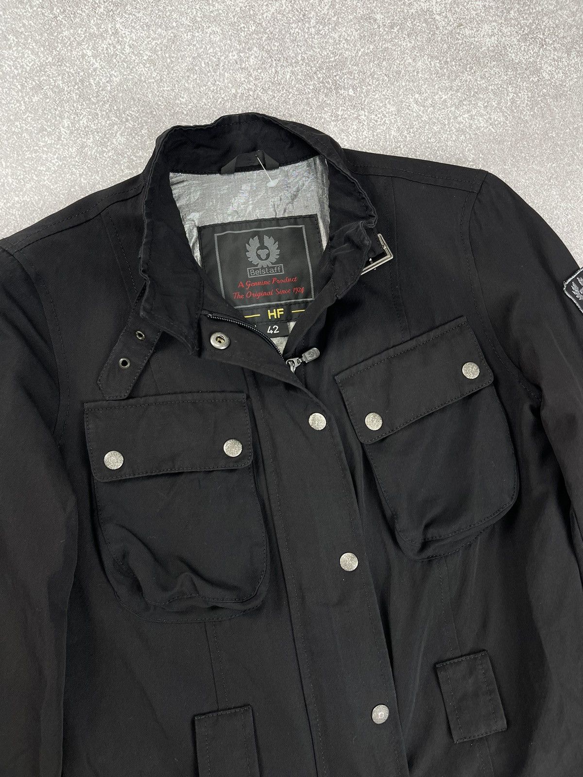 Belstaff Women’s Belstaff Nylon Biker Jacket Size 42 Size M / US 6-8 / IT 42-44 - 4 Thumbnail