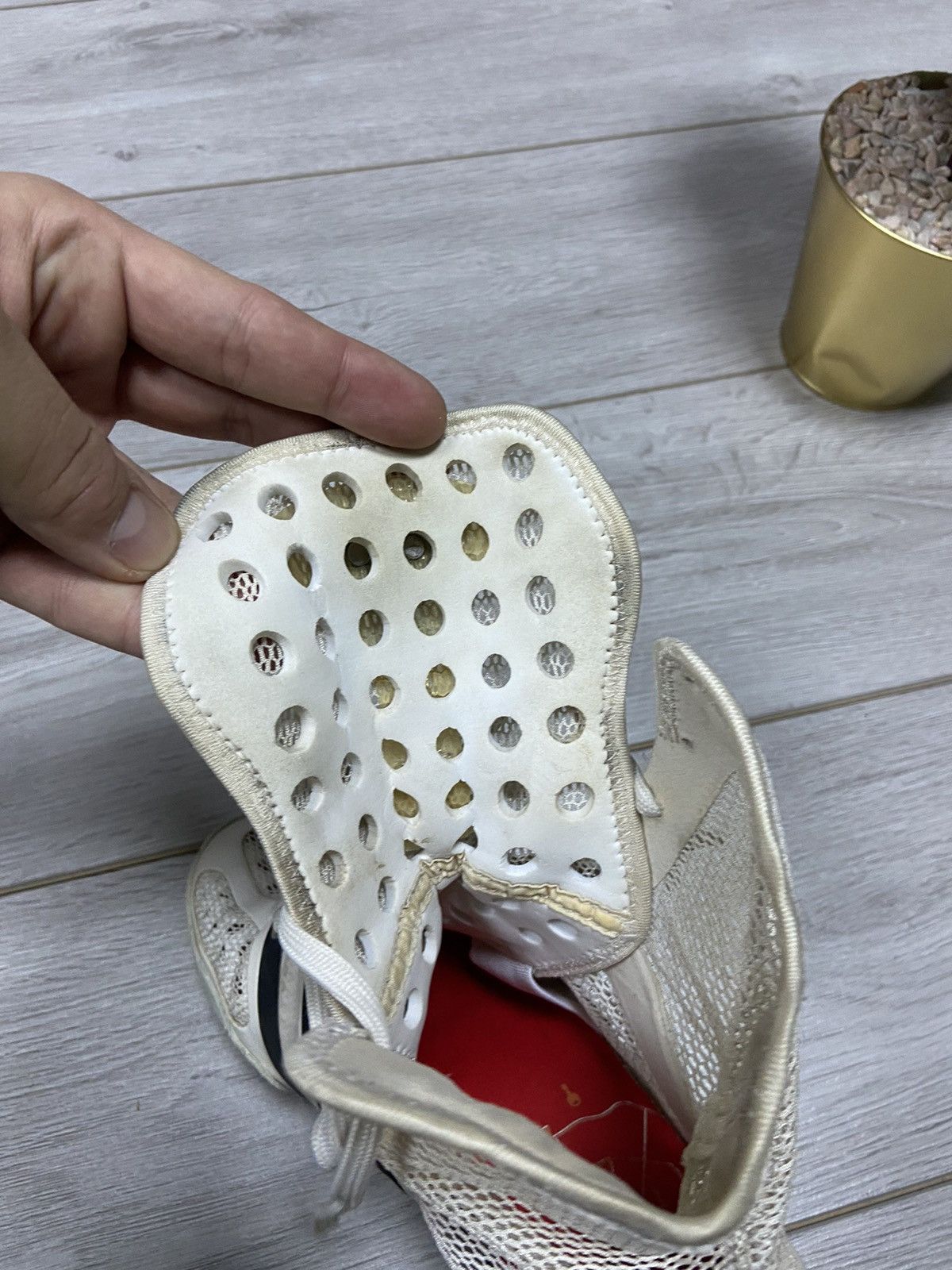 Adidas Adidas boxing high mesh sneakers boots Size US 8.5 / EU 41-42 - 13 Thumbnail