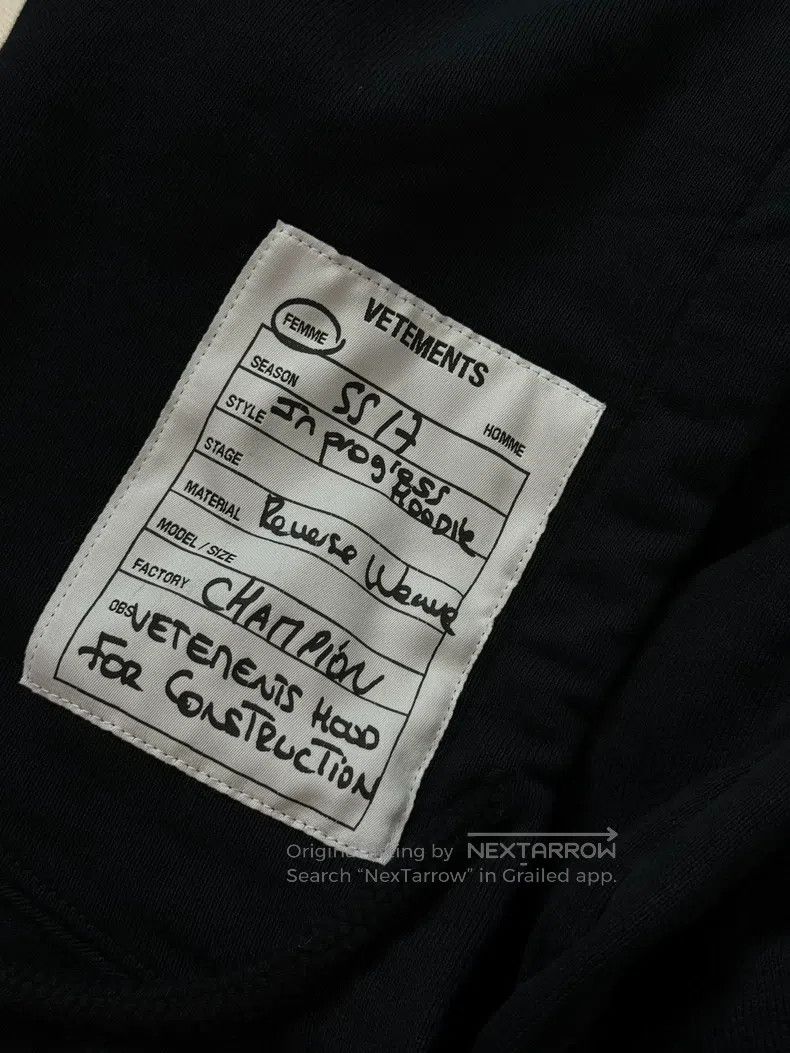 Vetements Vetements Hooded Sweatshirt Size US M / EU 48-50 / 2 - 8 Thumbnail