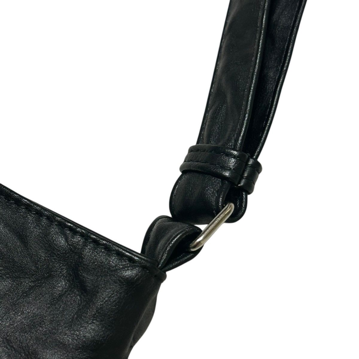CABANE de ZUCCa 328 00s Cabane de zucca black 2way wrinkled faux leather bag Size ONE SIZE - 13 Thumbnail