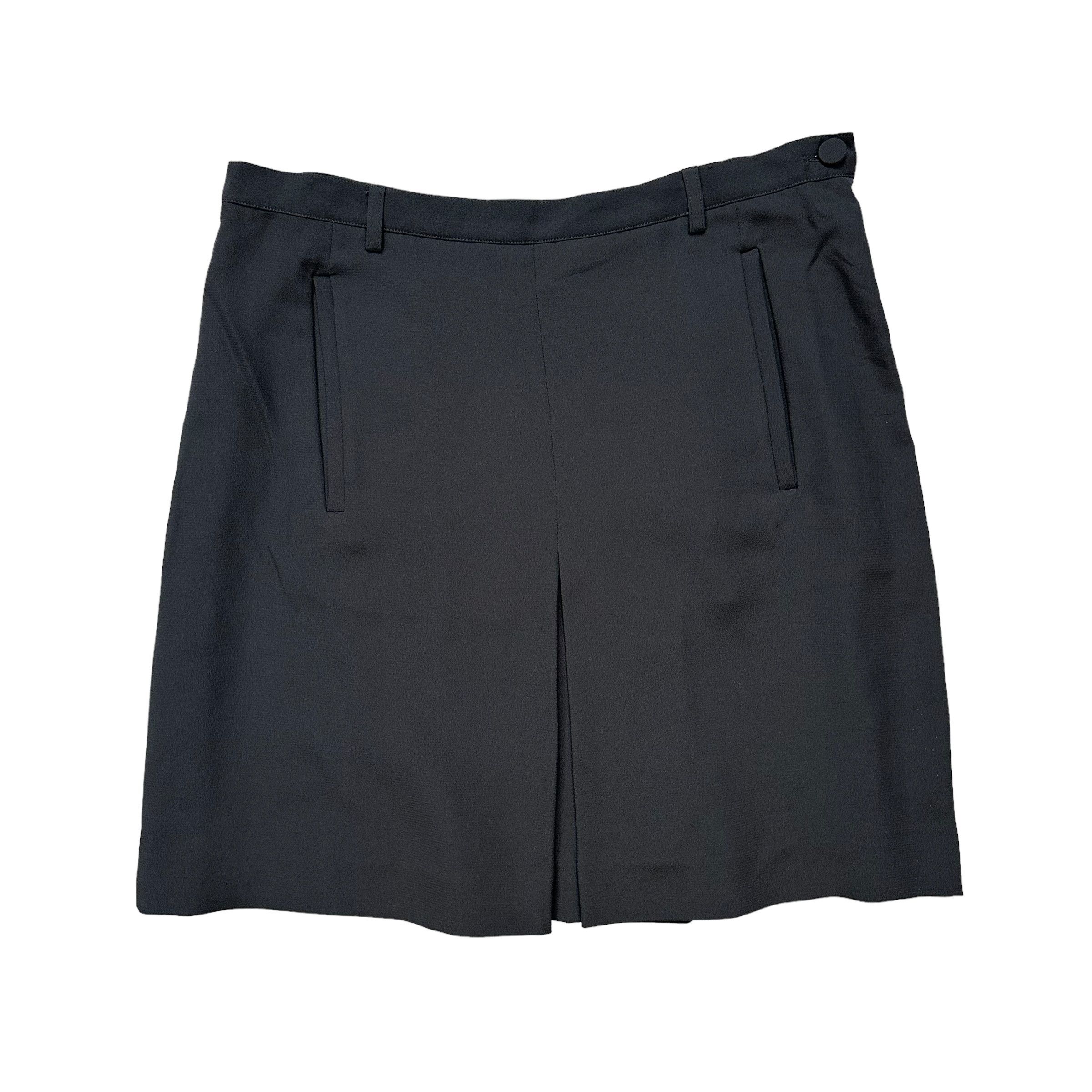 agnes b. Agnes B. Paris Black Mini Skirt #A5-0123 Size 29" - 1 Thumbnail
