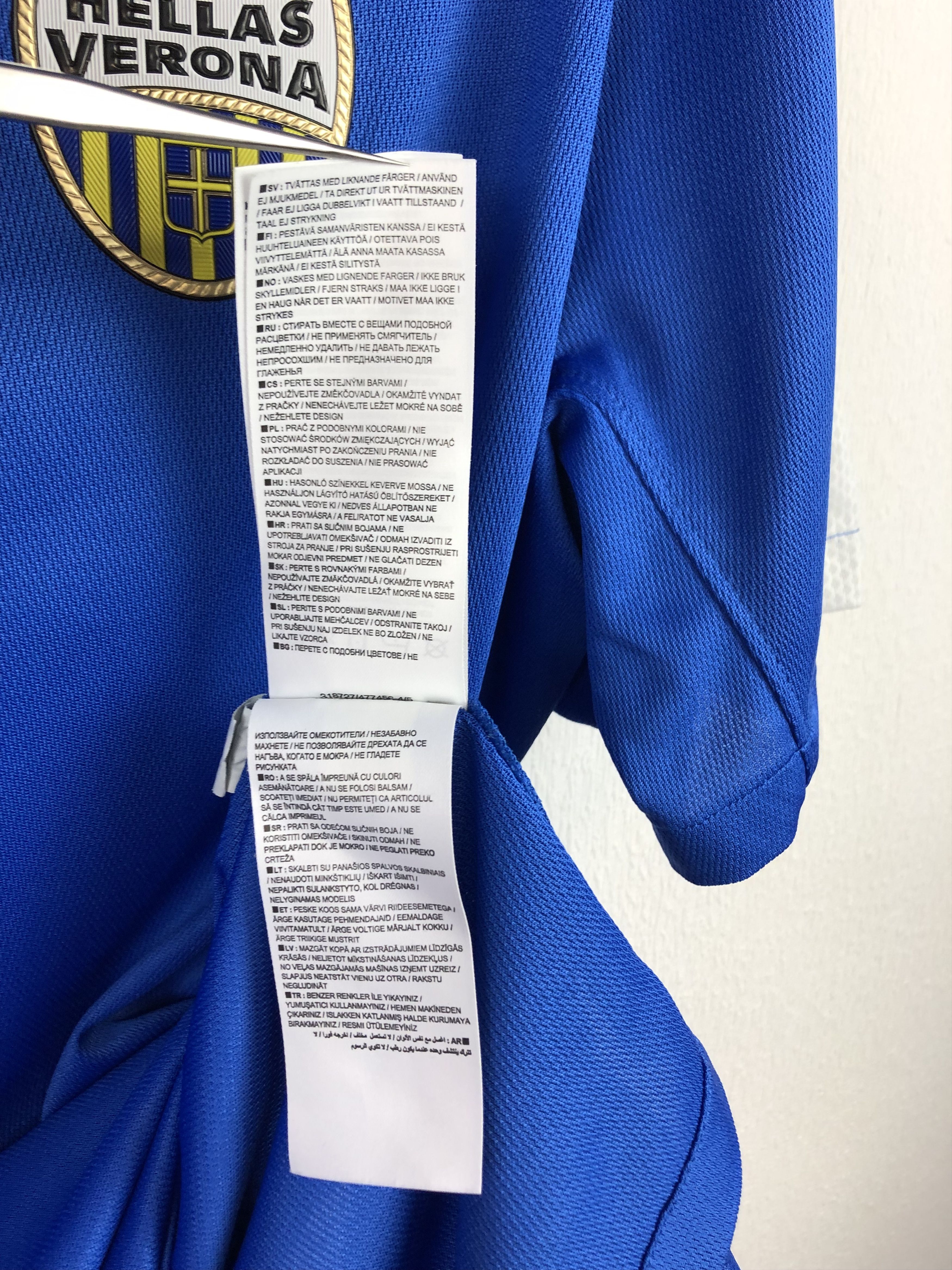 Nike Hellas Verona Football Shirt Nike Jersey Maglia Tee Hype Size US M / EU 48-50 / 2 - 13 Thumbnail