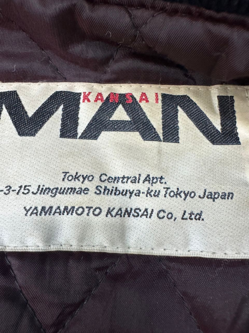 Kansai Yamamoto Vintage Kansai Yamamoto Kansai Man Varsity Wool Jacket Size US L / EU 52-54 / 3 - 10 Thumbnail