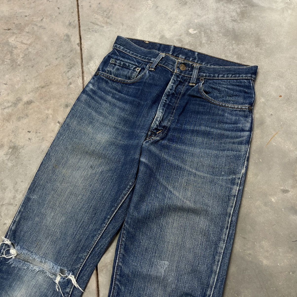 Levi's Vintage Levi’s 517 Big E Jeans Bootcut Flare Faded 60s Size US 30 / EU 46 - 7 Thumbnail