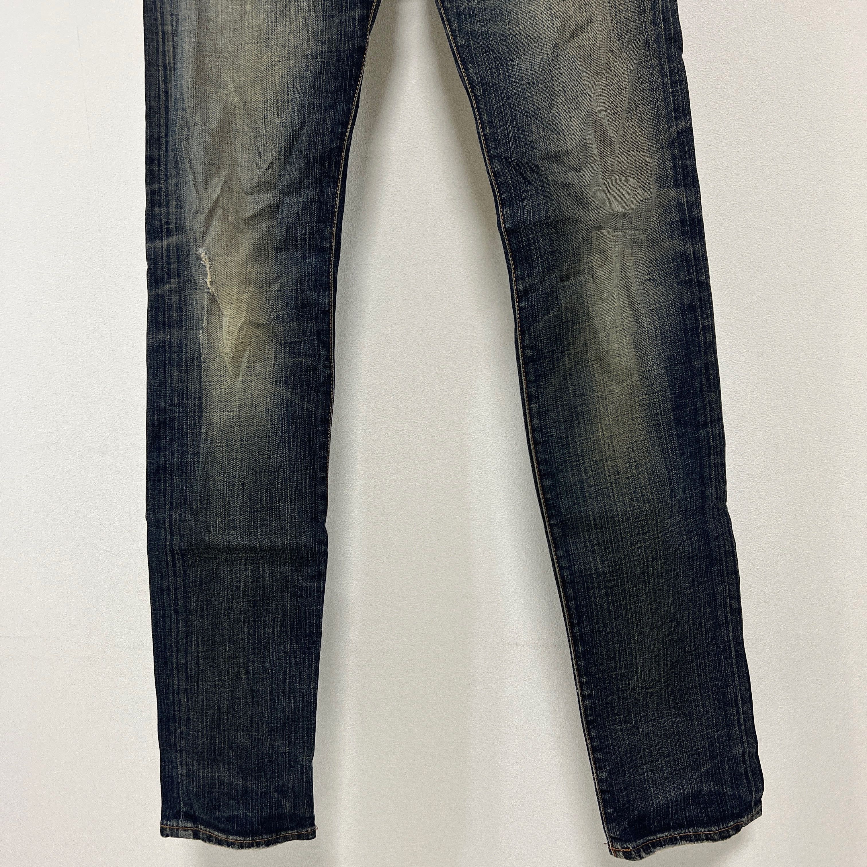 Dior Dior Homme FW11 Jake Denim Jeans 17.5bas Size US 27 - 4 Thumbnail