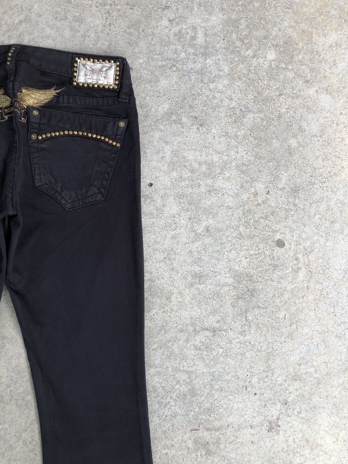 Robins Jeans Robins Flared Jeans Embroidered Distressed strecth Size US 28 / EU 44 - 10 Thumbnail
