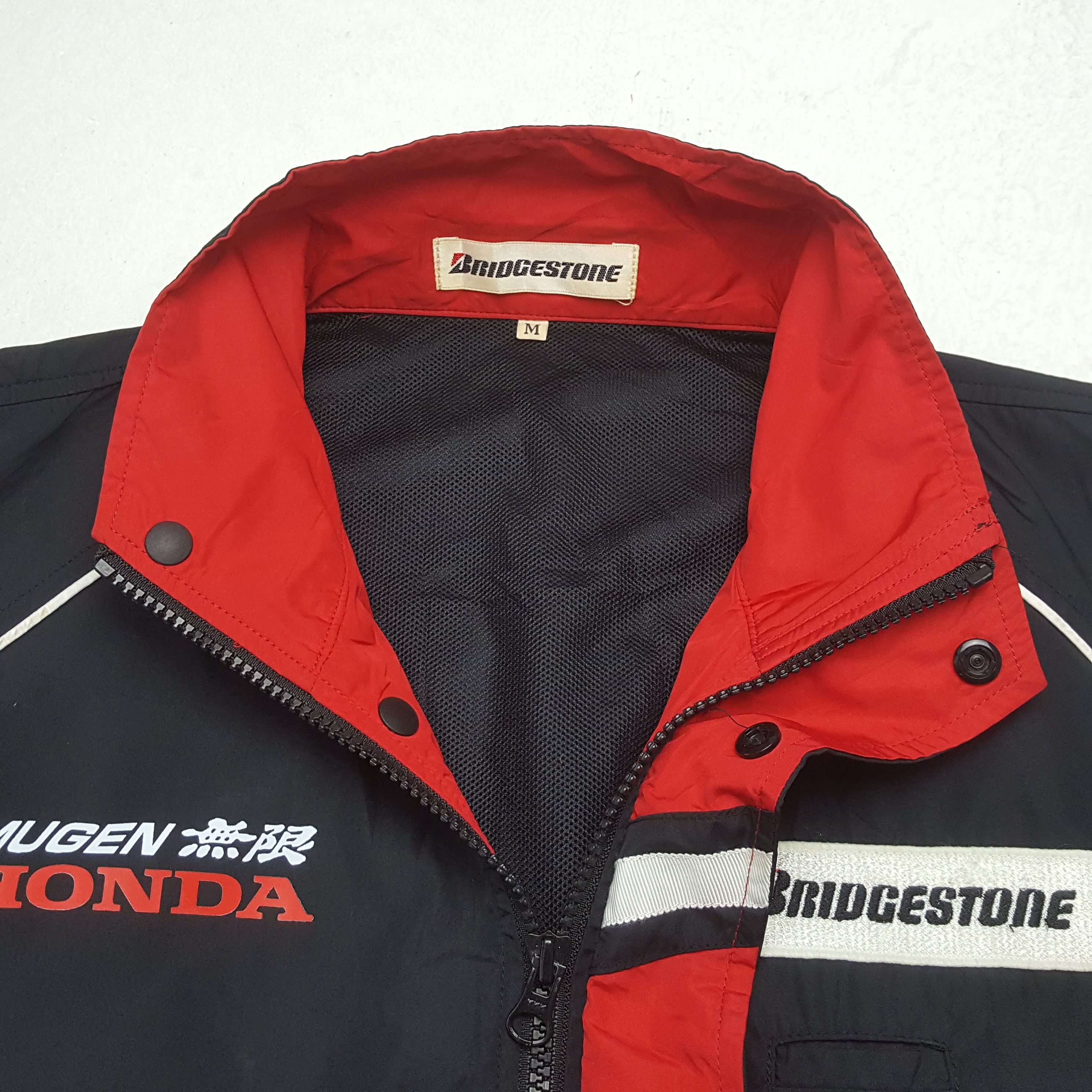 Vintage Bridgestone X Mugen Honda Custom Art Jacket C300N32 Size US XL / EU 56 / 4 - 7 Thumbnail