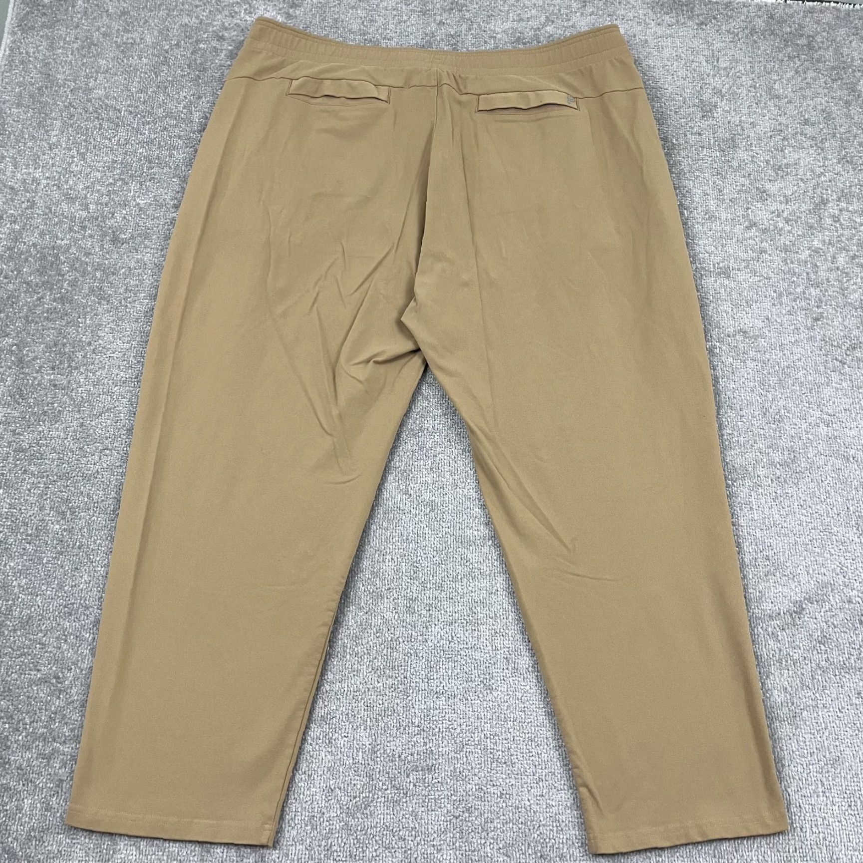 Vintage Public Rec Daymaker Pants Men 42 x 27 Brown Tapered Leg Athleisure Pants Regular 42 in Brown Mens Size US 42 / EU 58 - 6 Thumbnail