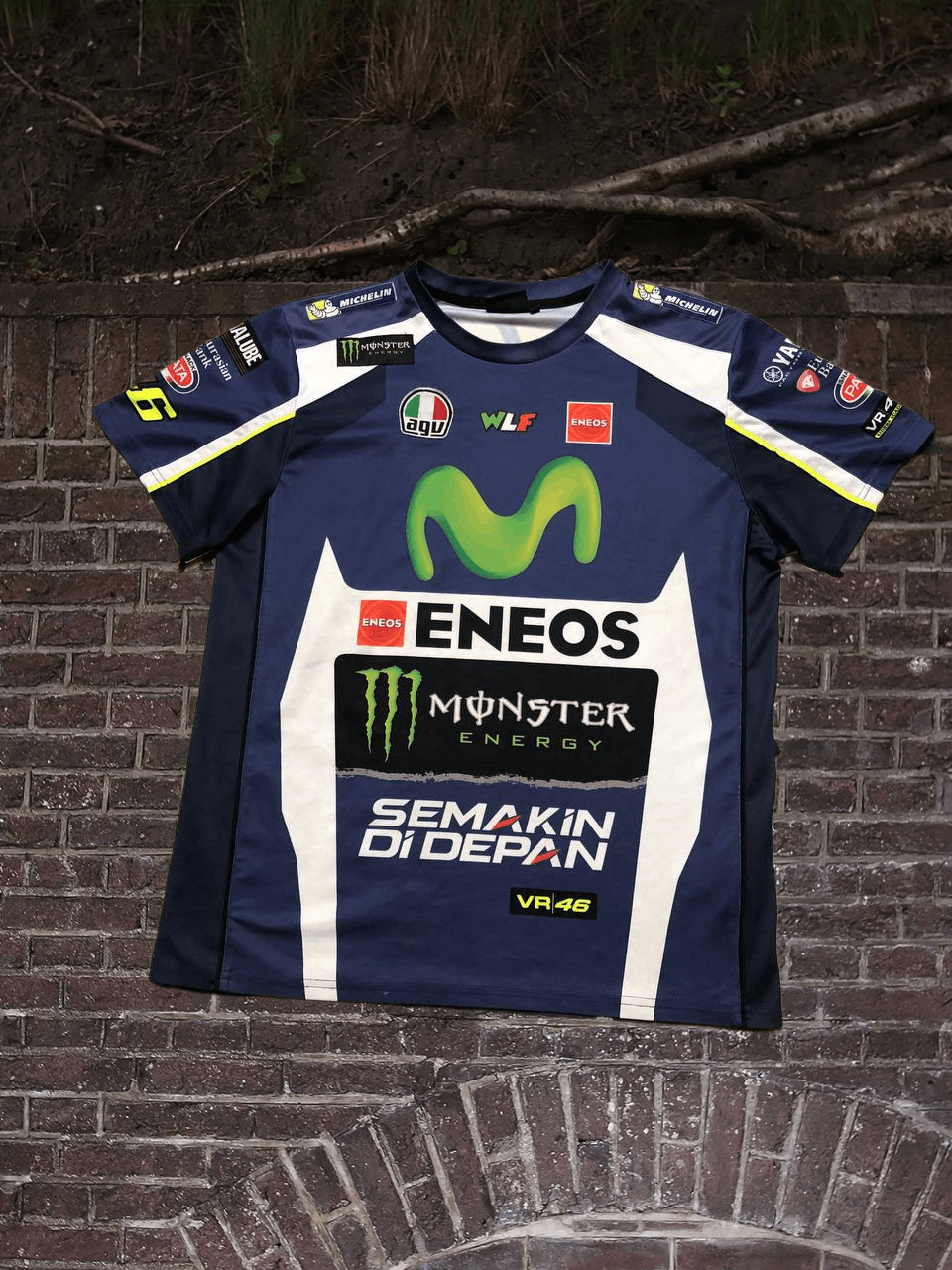 Yamaha Y2K T-shirt YAMAHA logo Monster Energy Vintage Size US L / EU 52-54 / 3 - 1 Thumbnail