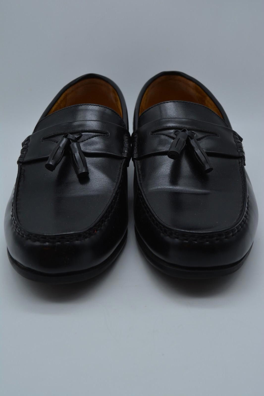 Buscemi Nunn Bush Dress Shoe Black Vegan Tassel Loafers Size 11 Size US 11 / EU 44 - 3 Thumbnail