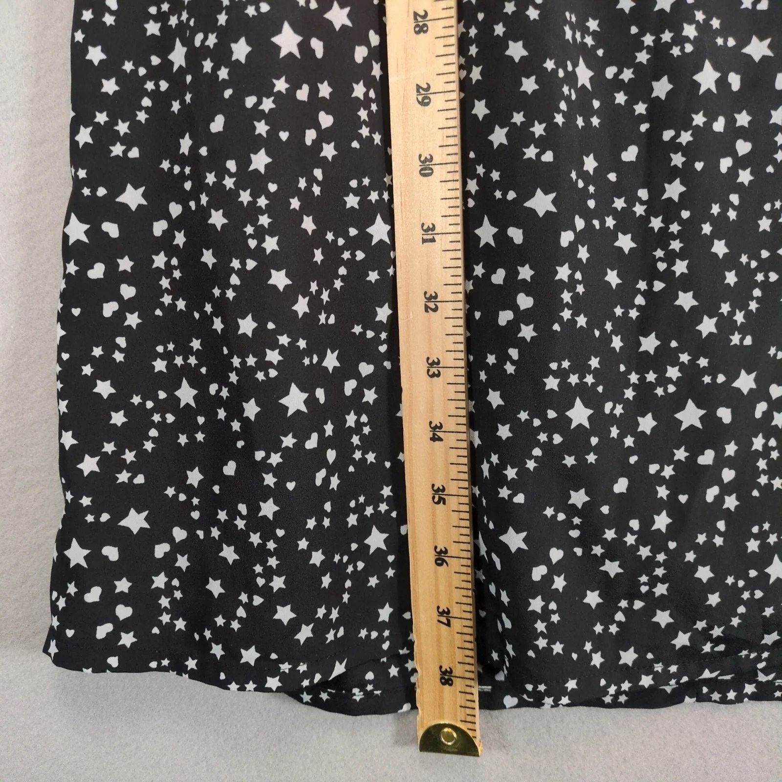 Pierre Cardin Pierre Cardin Paris Hearts & Stars Print Black White Dress M Size M / US 6-8 / IT 42-44 - 10 Thumbnail