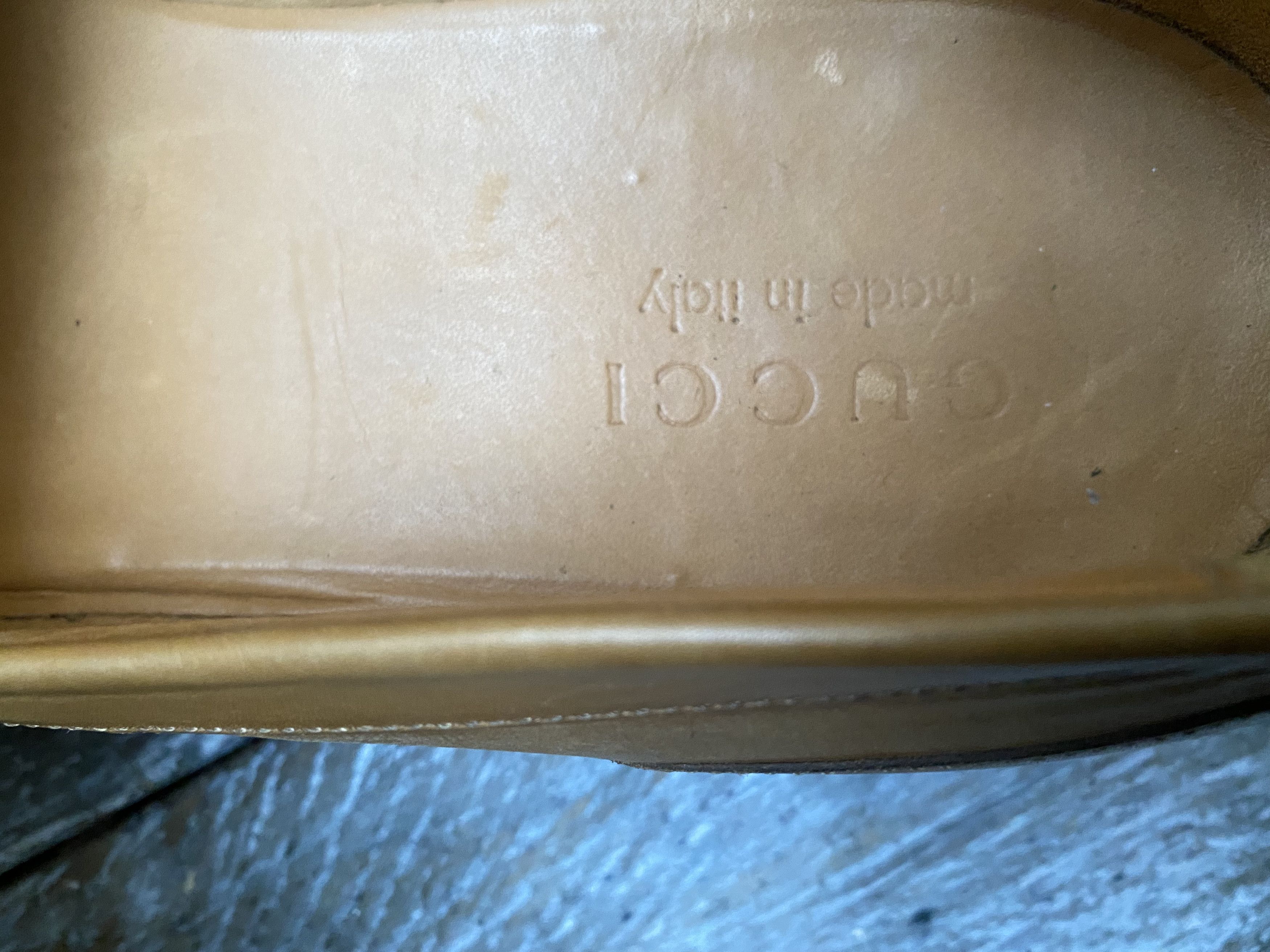 Gucci Gucci penny leather loafers uk 9 Size US 10 / EU 43 - 14 Thumbnail