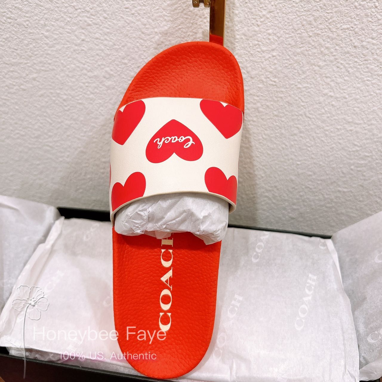 Udele Sport Slide With Valentine's Print CQ092