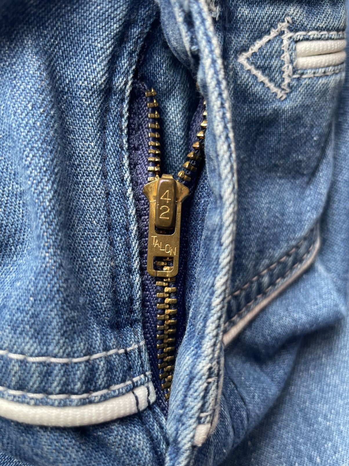 Vintage Vintage Rag City Blues Denim Size 26" / US 2 / IT 38 - 16 Thumbnail