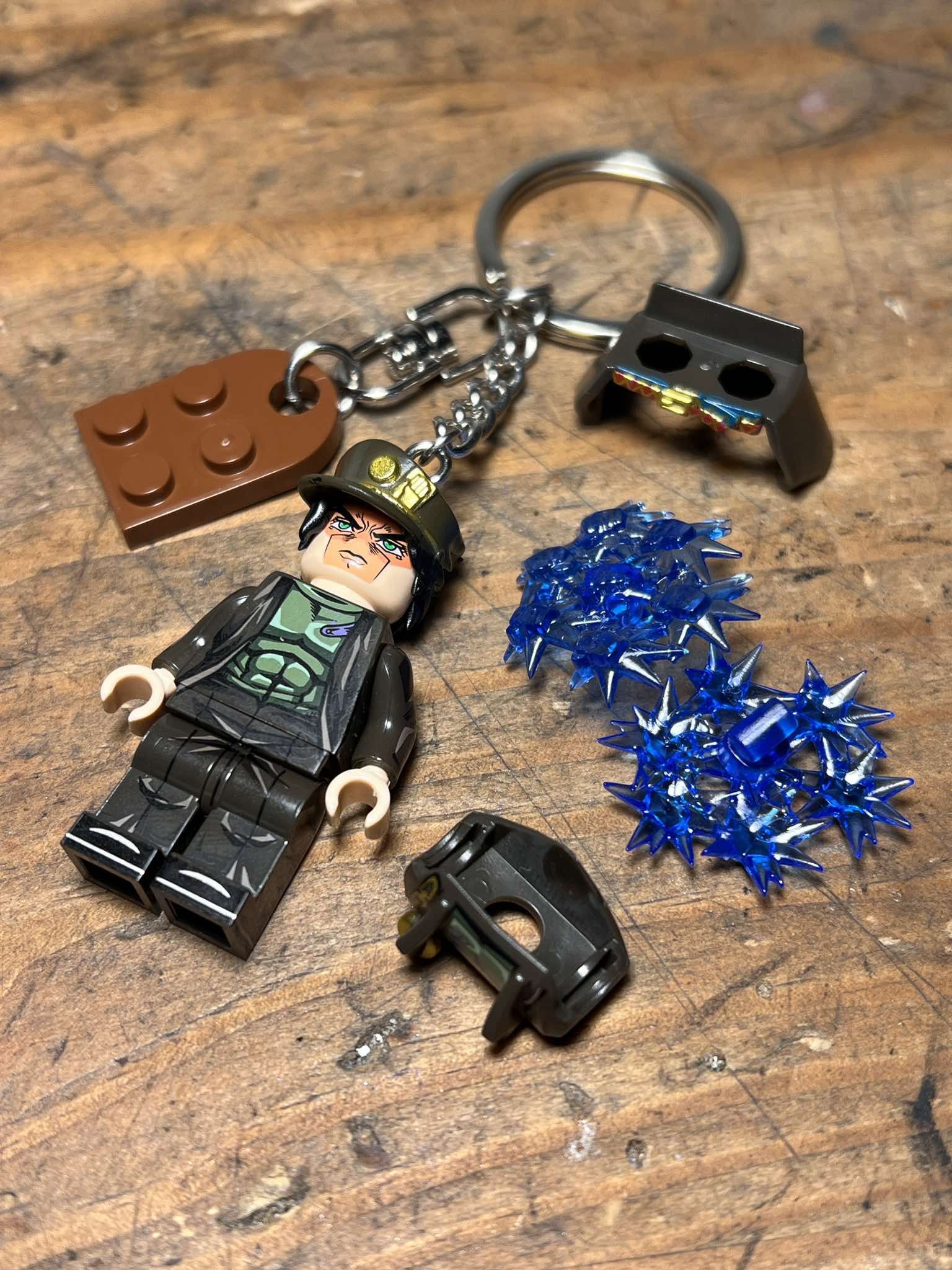 Other Jojo jotaro Jolyne anime mini figurine keychain keyring Size ONE SIZE - 11 Thumbnail