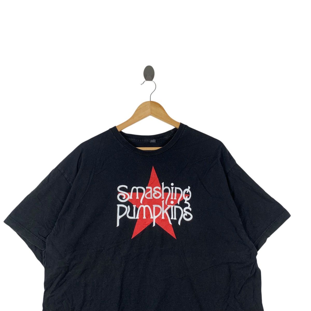 Vintage Vintage THE SMASHING PUMPKINS Zero Star Tee Shirt Top Band Size XL / US 12-14 / IT 48-50 - 2 Thumbnail