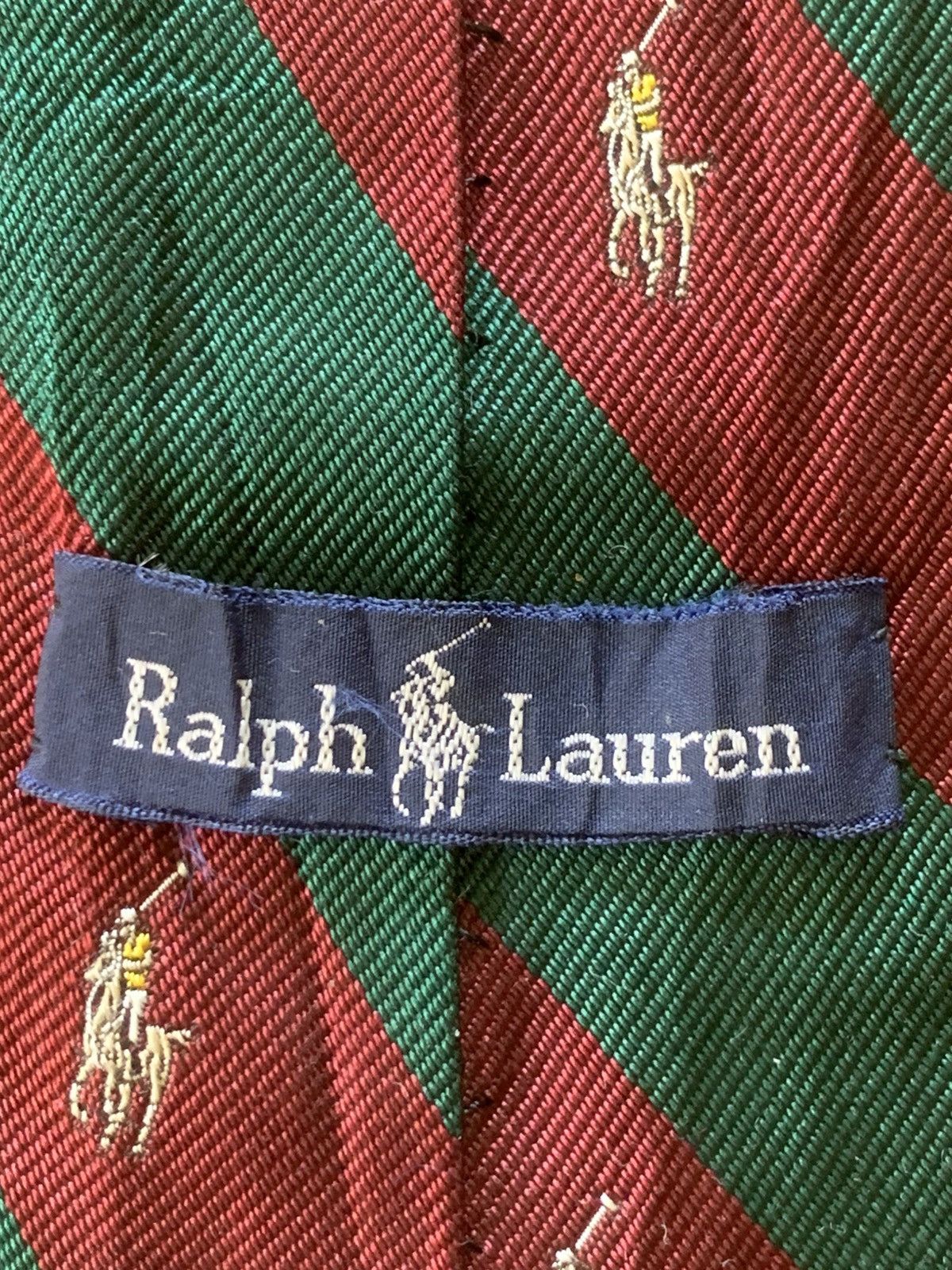 Polo Ralph Lauren × Ralph Lauren Rare Design Vintage Ralph Lauren Ties Size ONE SIZE - 4 Thumbnail