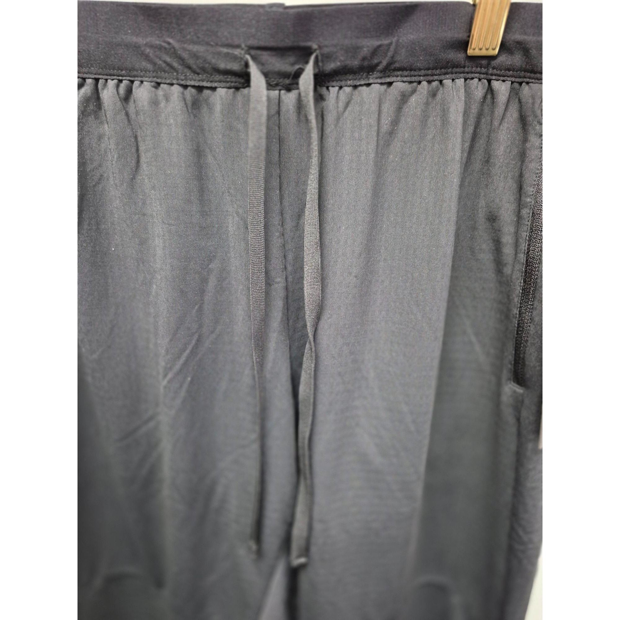 Other Mono B Mens Black Athletic Pants With Zipper Ankles & Drawst Size ONE SIZE - 3 Thumbnail