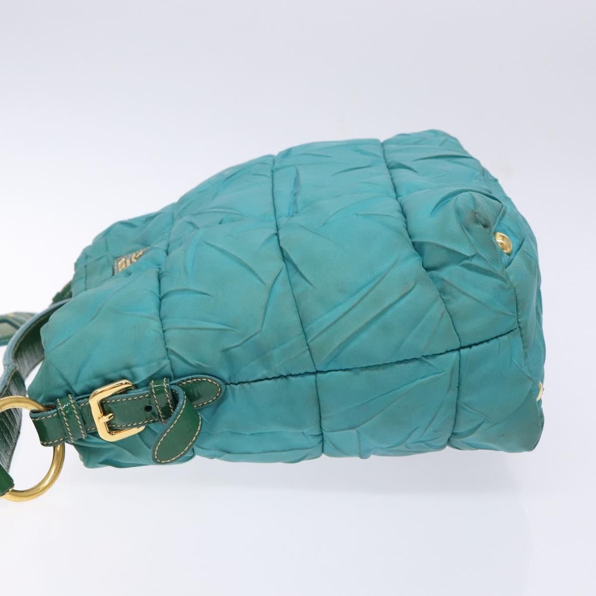 Prada PRADA Shoulder Bag Nylon Blue Gold Size ONE SIZE - 5 Thumbnail
