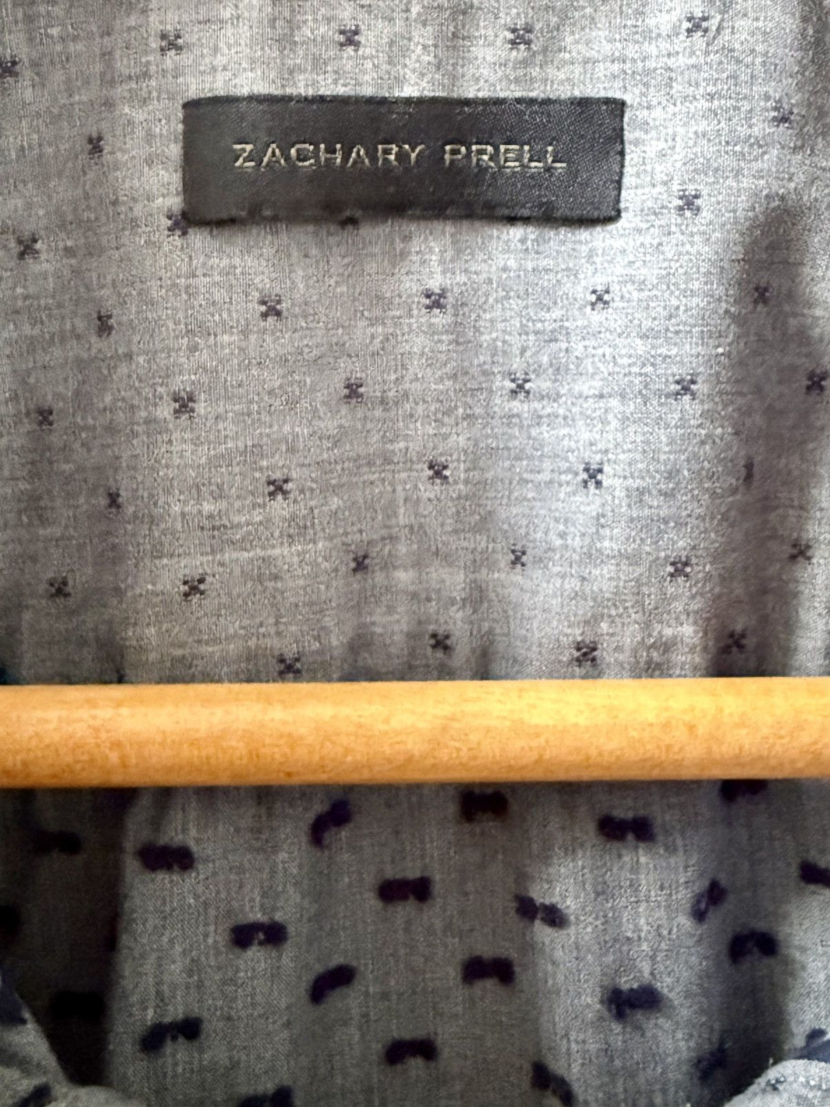 Zachary Prell Zachary Prell XL Navy Dot Short Sleeve Button-Up Size US XL / EU 56 / 4 - 3 Thumbnail