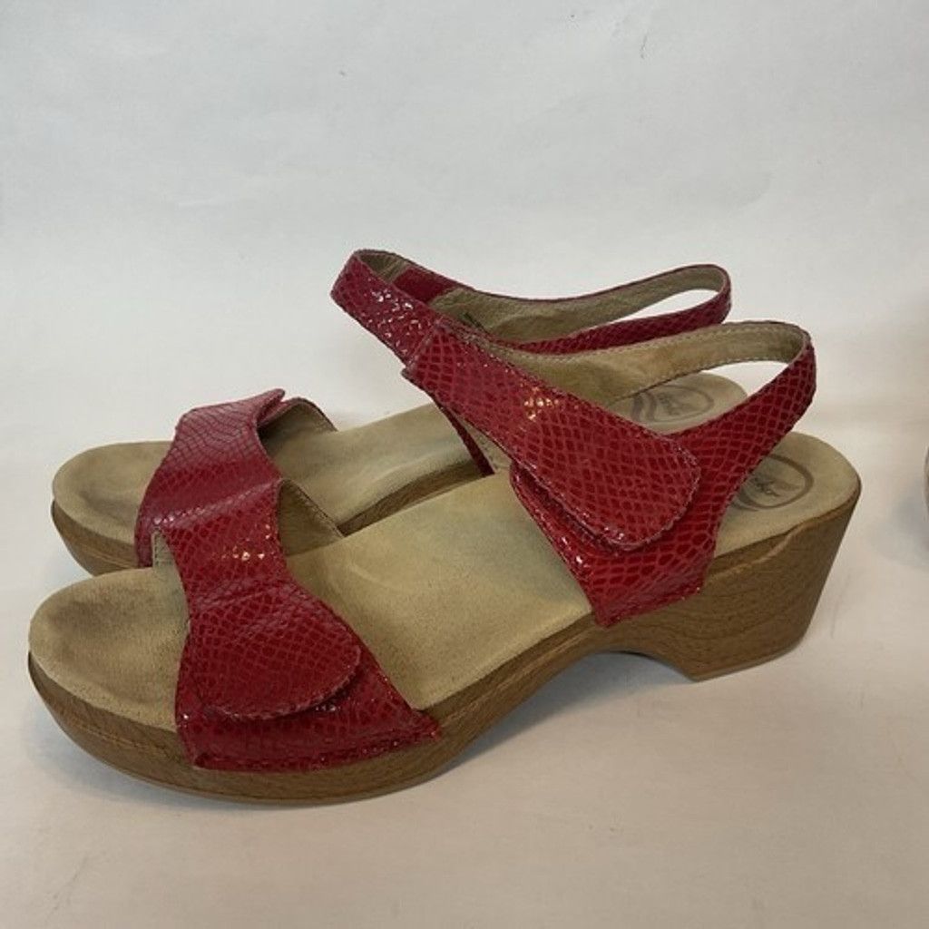 Dansko Dansko BalanceSnake Leather Platform Sandals Women 41/US9.5M Size US 11 / IT 41 - 8 Thumbnail