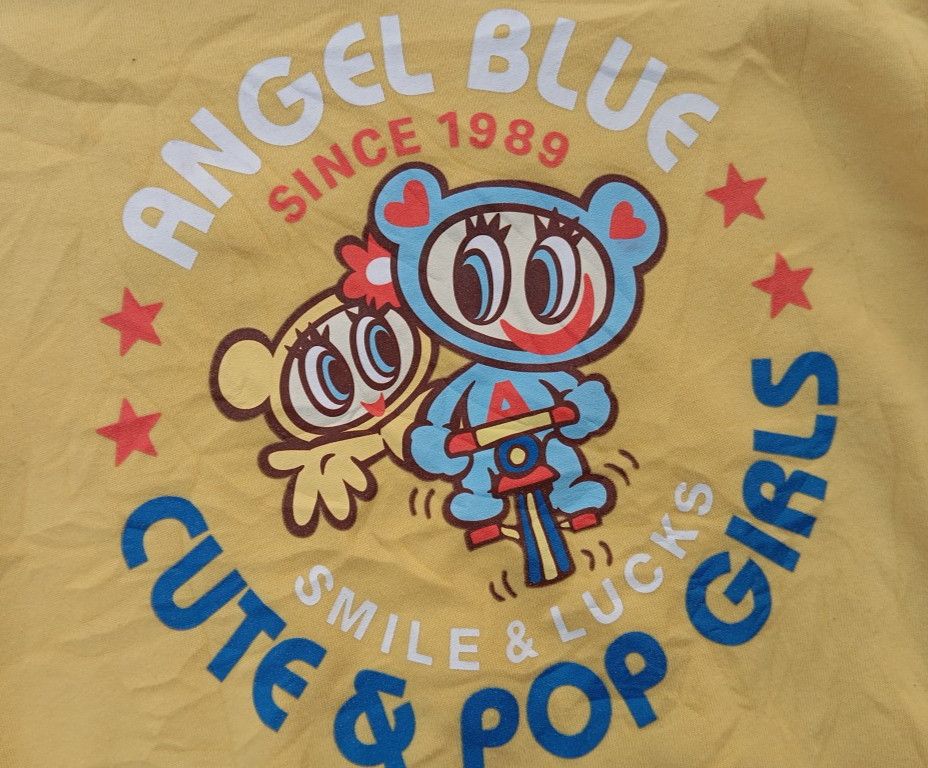Angel Blue Angel Blue 🩵 Sweater Harajuku Kawaii 🎌 Size L / US 10 / IT 46 - 1 Thumbnail