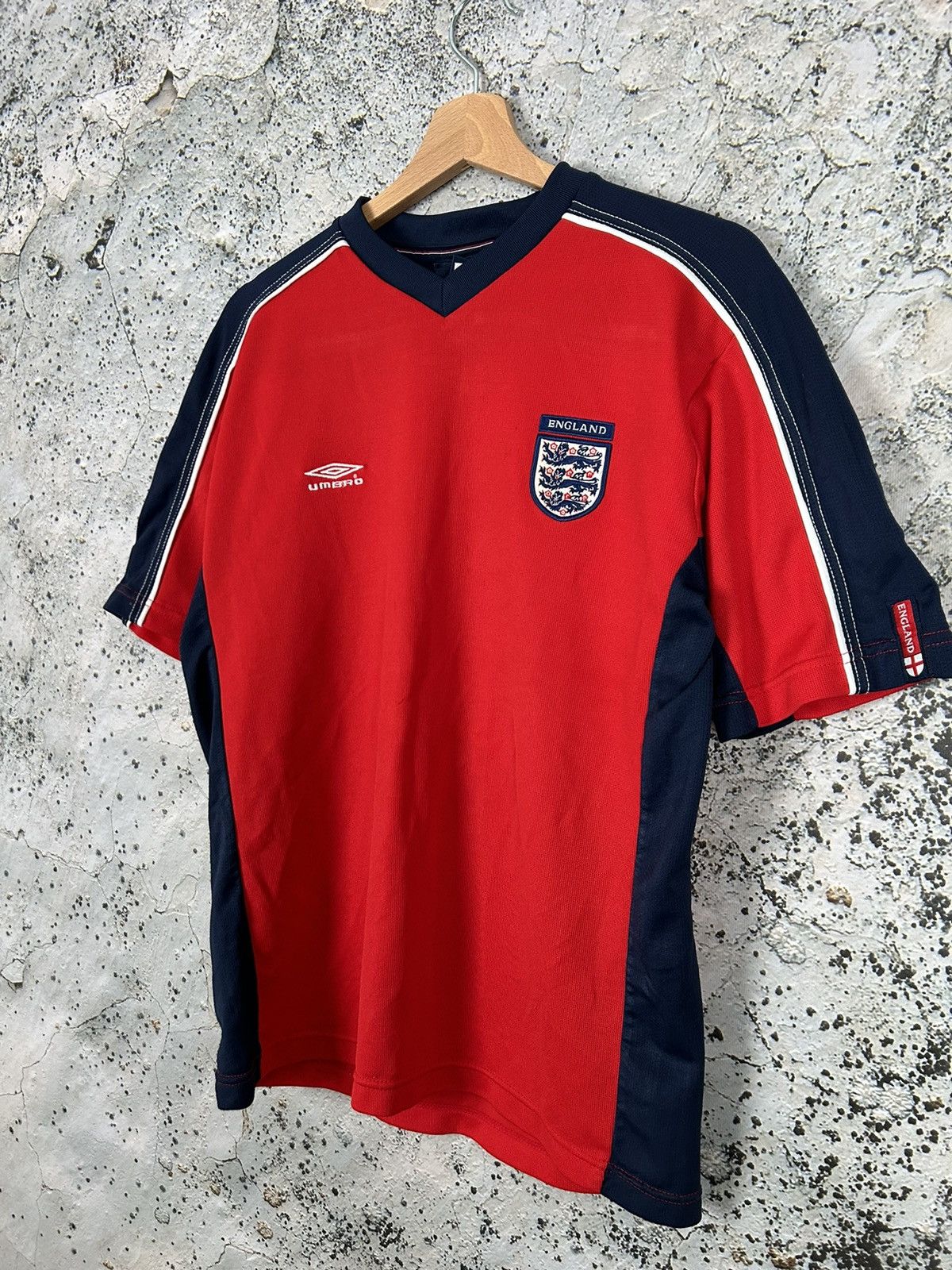 Umbro × Vintage Vintage England Soccer Jersey 90s Y2K Football Hype Size US M / EU 48-50 / 2 - 2 Thumbnail