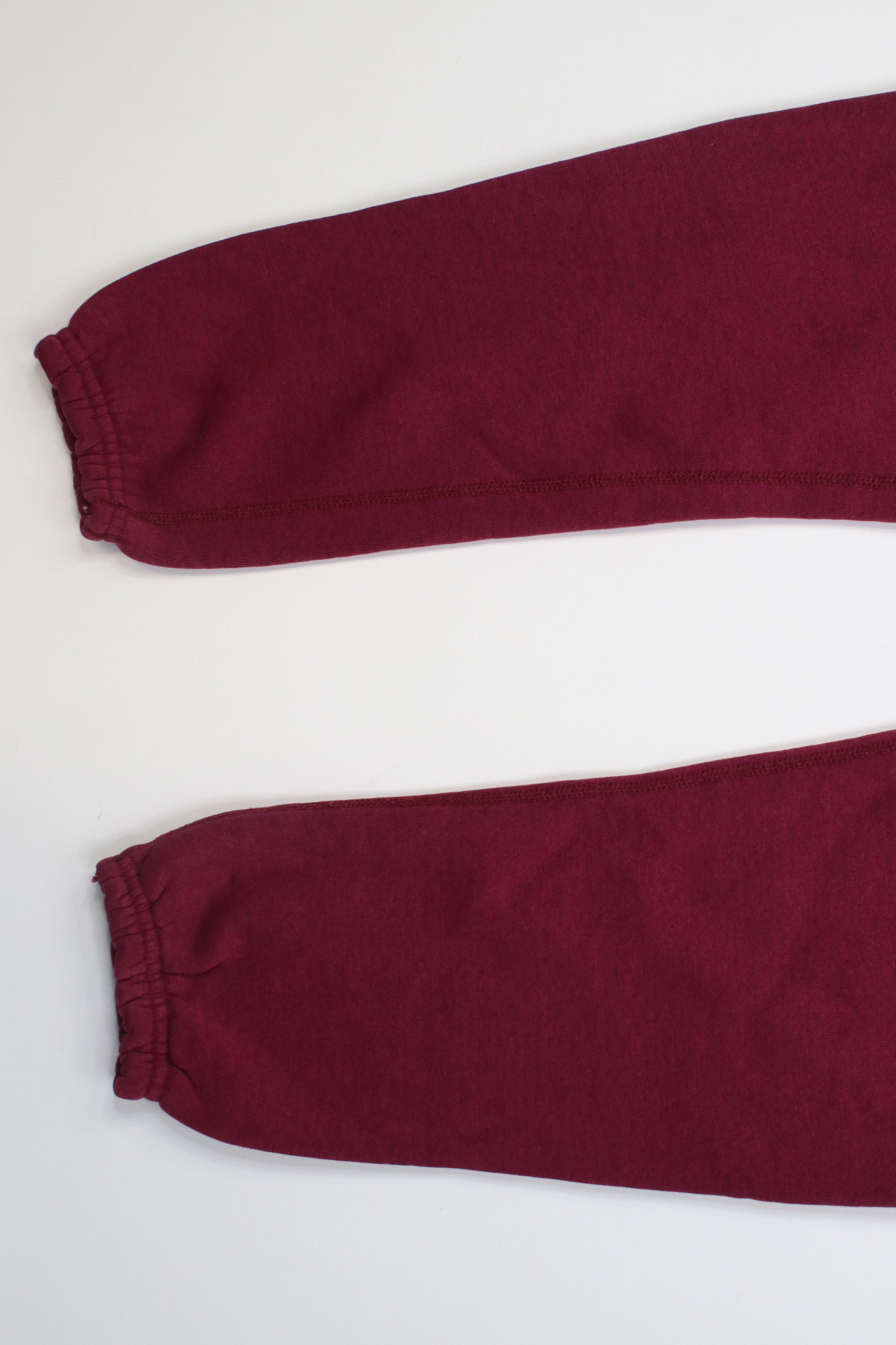 Vintage Vintage 70s 80s Heavyweight Sweatpants Joggers Maroon USA Size US 36 / EU 52 - 10 Thumbnail