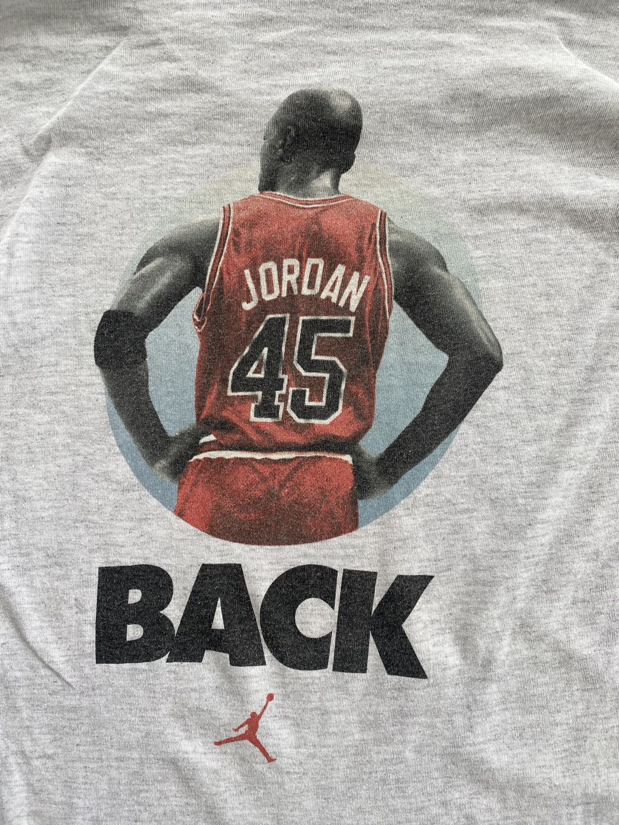 Nike VINTAGE NIKE JORDAN TEE Size US L / EU 52-54 / 3 - 5 Thumbnail