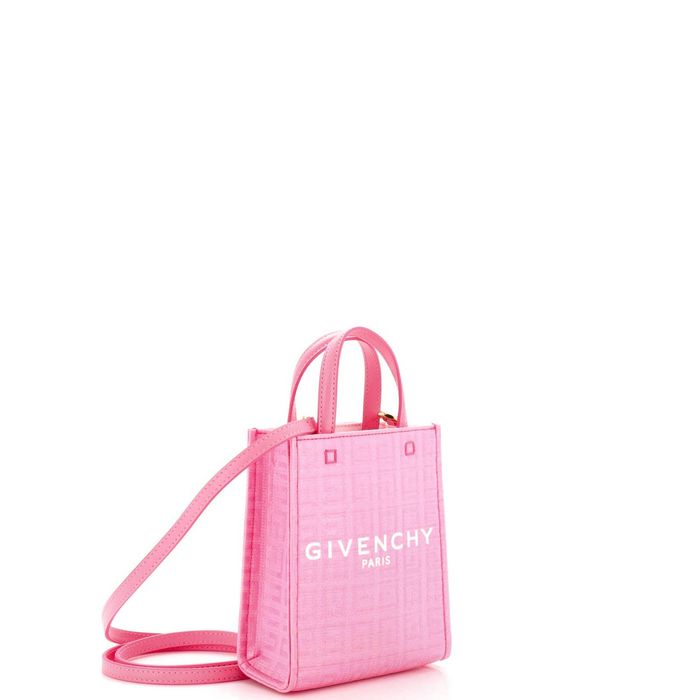 GIVENCHY Vertical G-Tote 4G Coated Canvas Mini