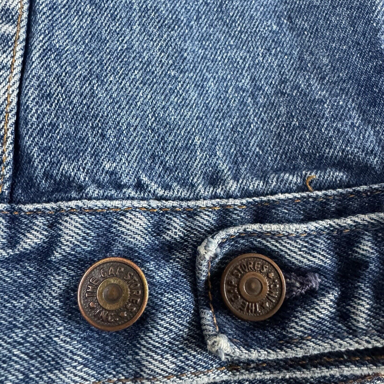 Gap Vintage GAP Pioneer Denim Jacket Size Small Size S / US 4 / IT 40 - 6 Thumbnail