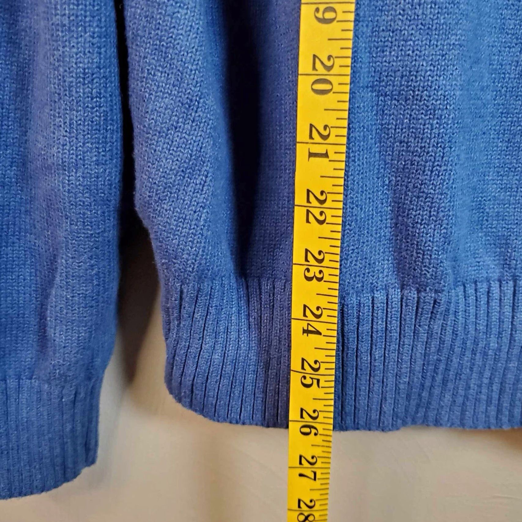 Ralph Lauren Polo Ralph Lauren Womens XL Tall Knit Sweater Henley Blue Pullover Buttons Size XL / US 12-14 / IT 48-50 - 5 Thumbnail