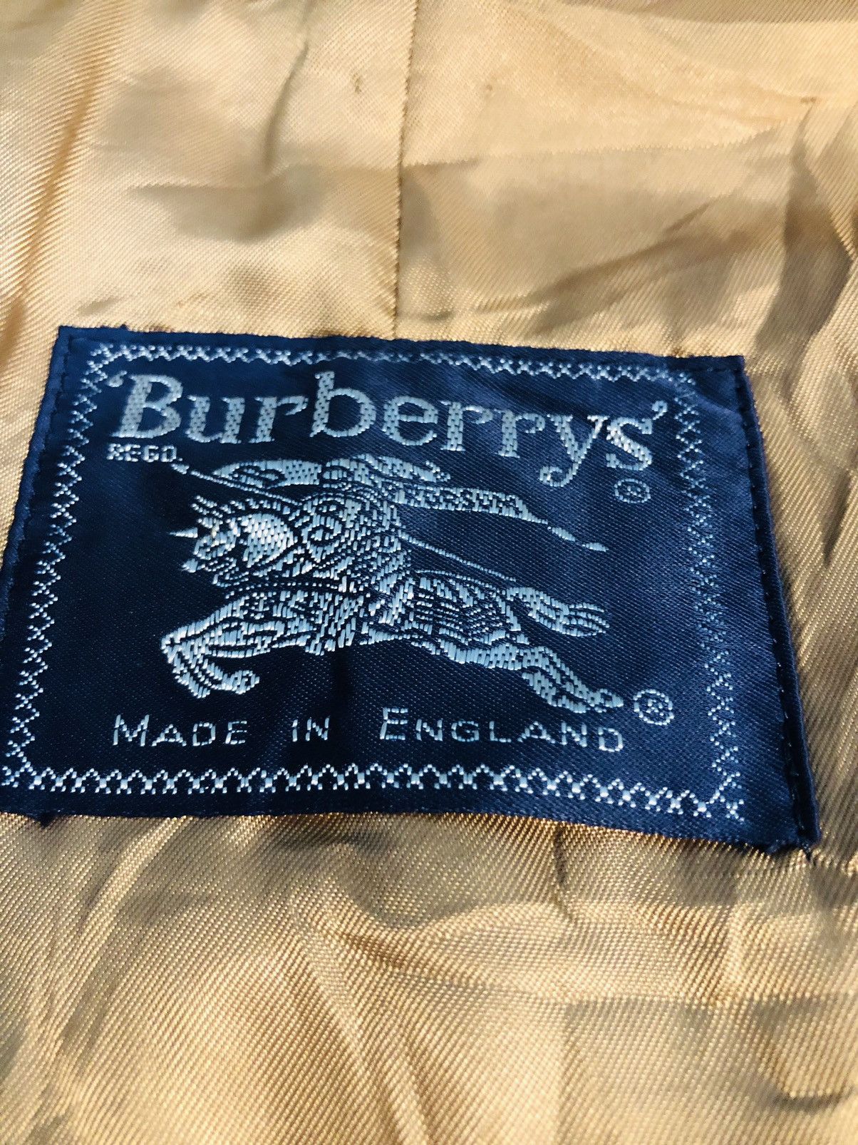 Burberry × Japanese Brand Burberrys Long Jacket Buttoned (30) Size US XL / EU 56 / 4 - 8 Thumbnail