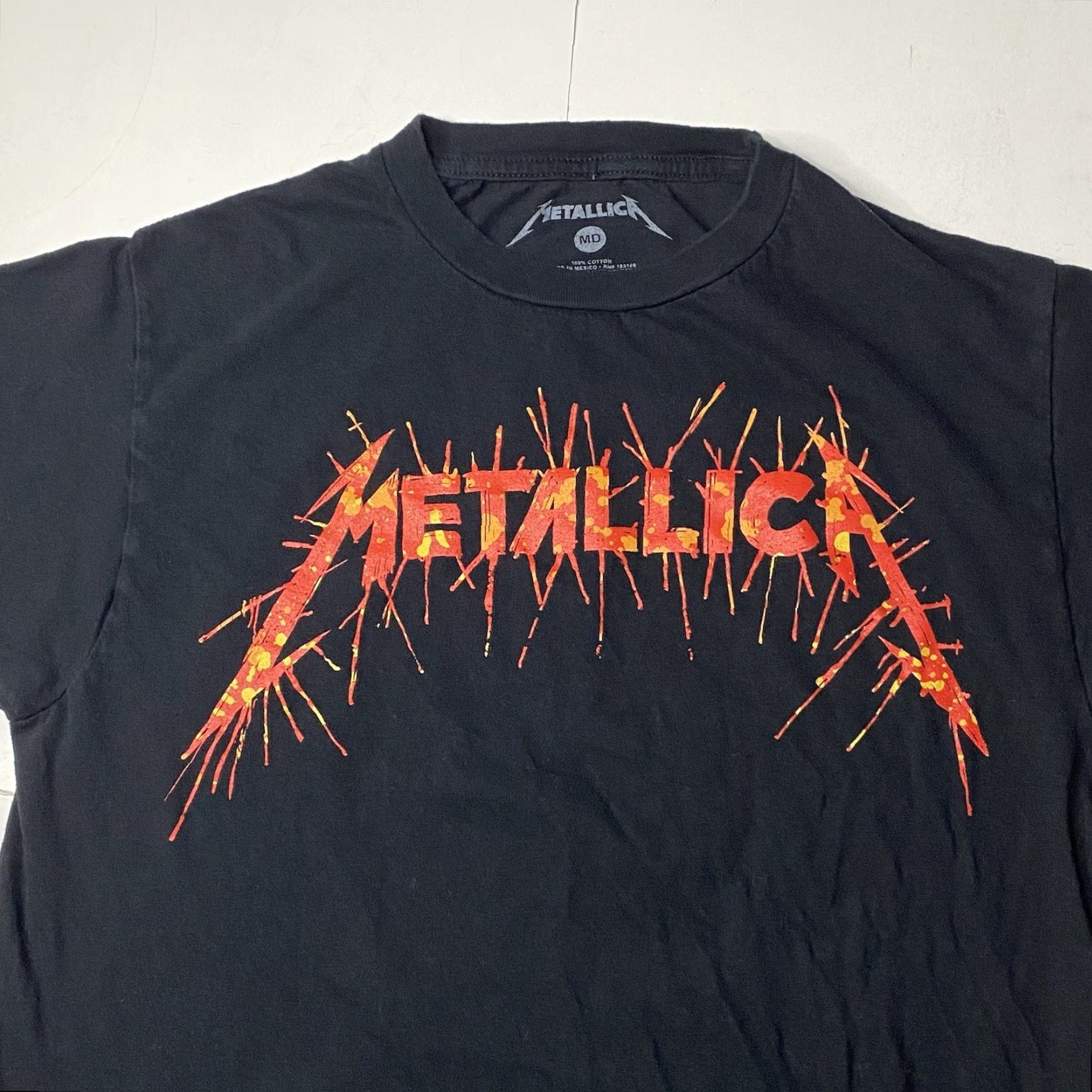 Doublet METALLICA T-Shirt Short Sleeve Crew Neck Black Unisex Adults Double Sided M, Band Shirt, 2000s, Mens/Womens (adjusted for original constraints) Size US M / EU 48-50 / 2 - 2 Thumbnail