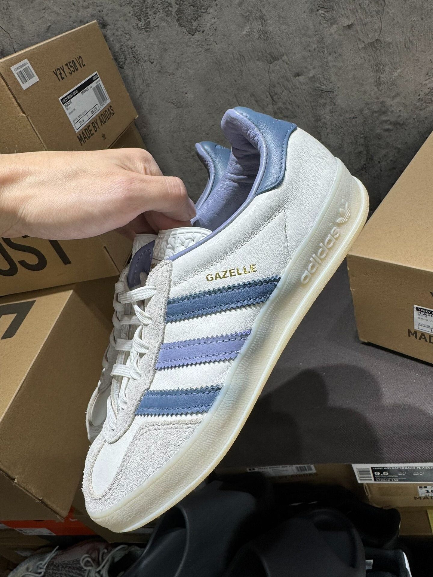Adidas Adidas Blue Lowtop Sneakers 36 Men Size US 5 / EU 37 - 1 Thumbnail